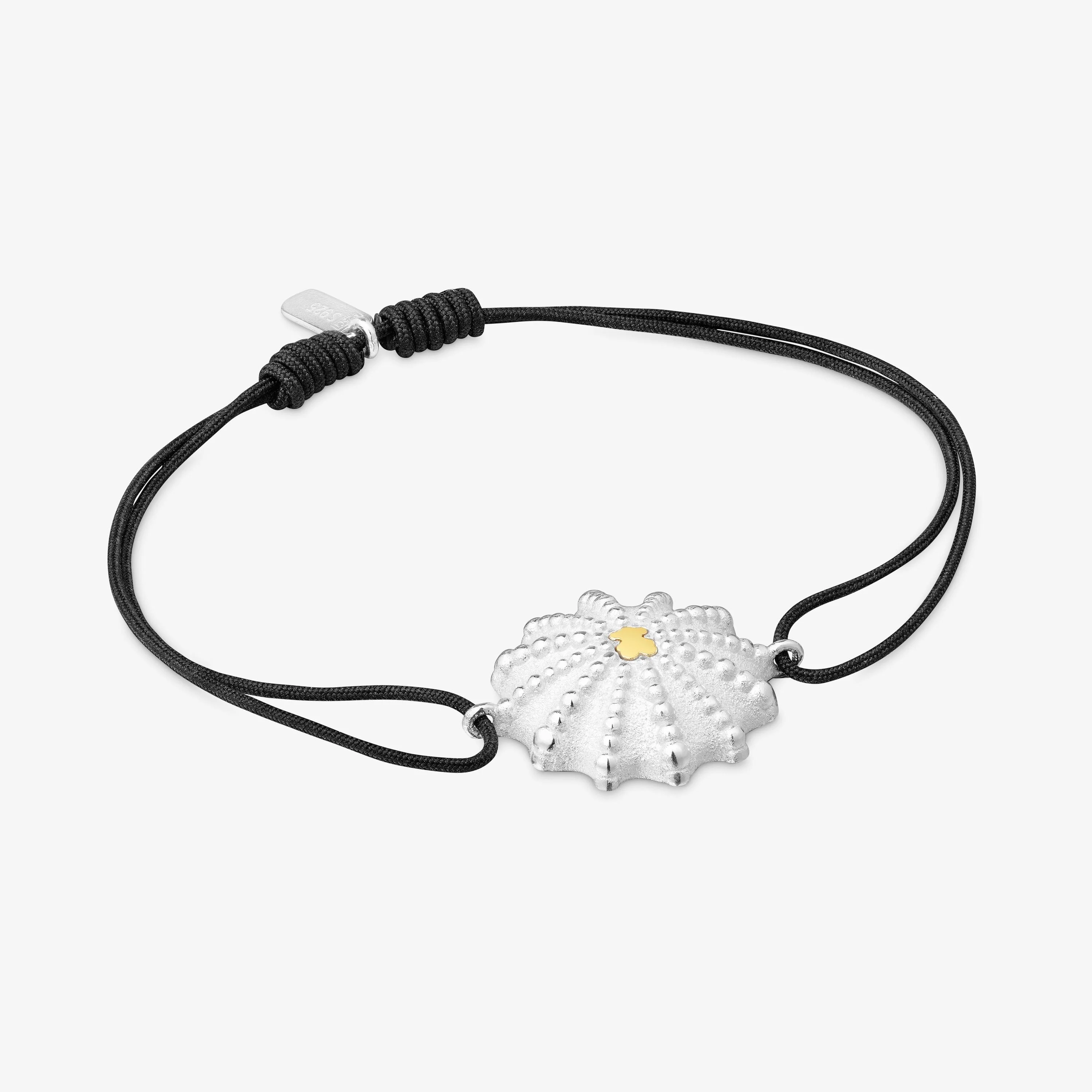 Two-tone and black nylon Bracelet TOUS Grain Arrecife de Coral - 1