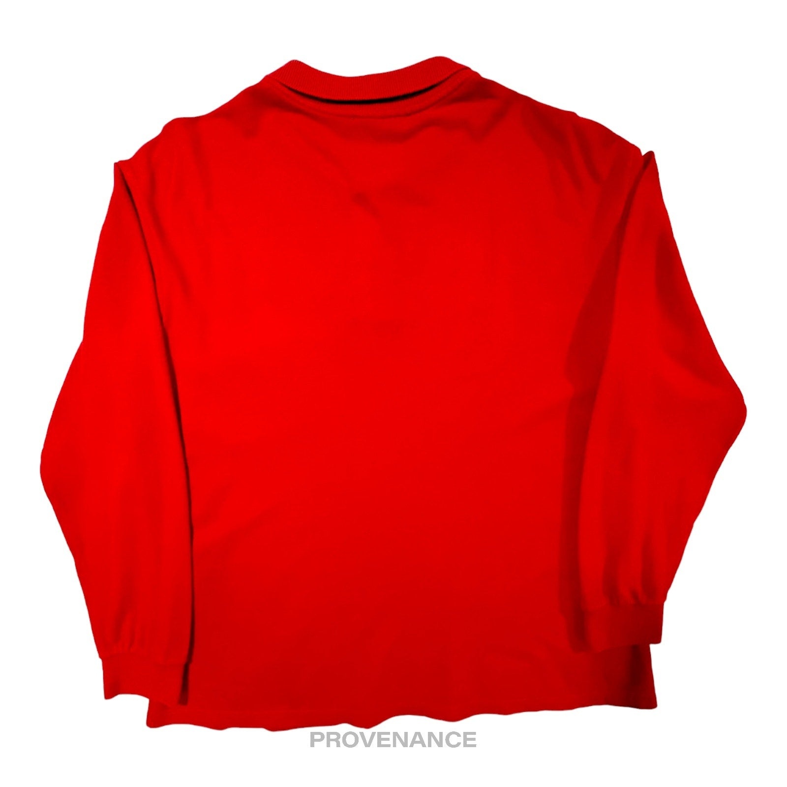 Christian Dior Sports - Christian Dior CD Sports Polo Long Sleeve Shirt - Red 46 - 2