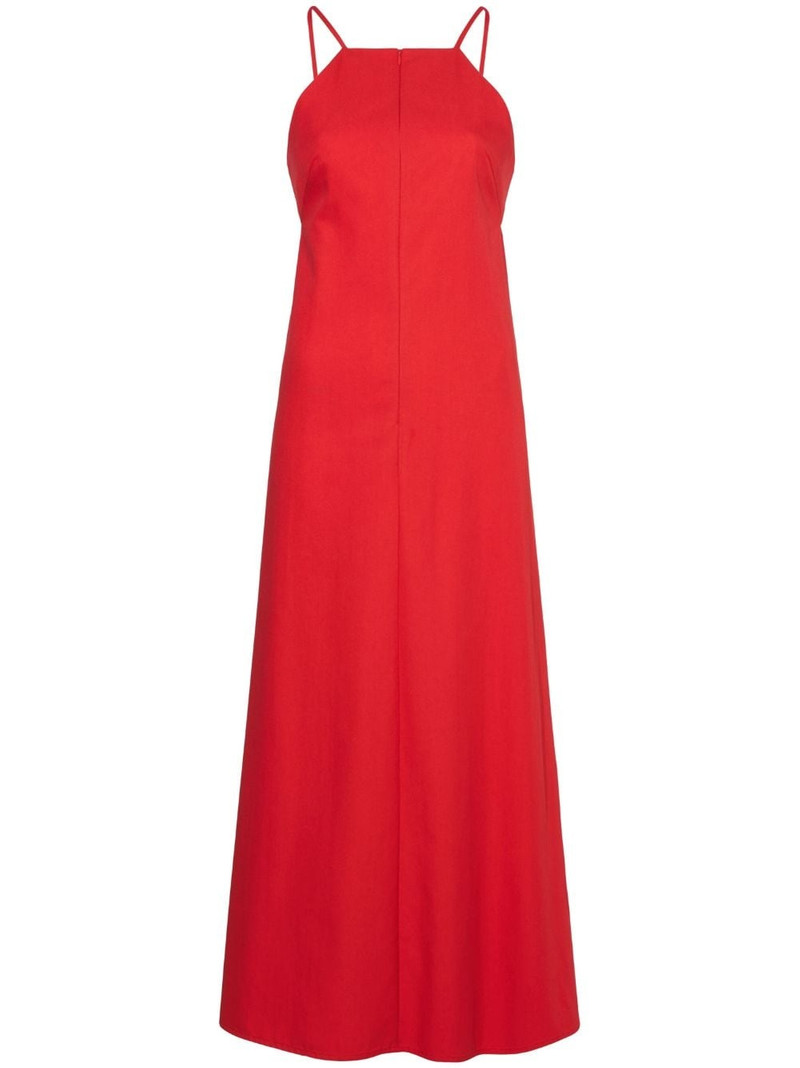 cut-out detailing sleeveless dress 1