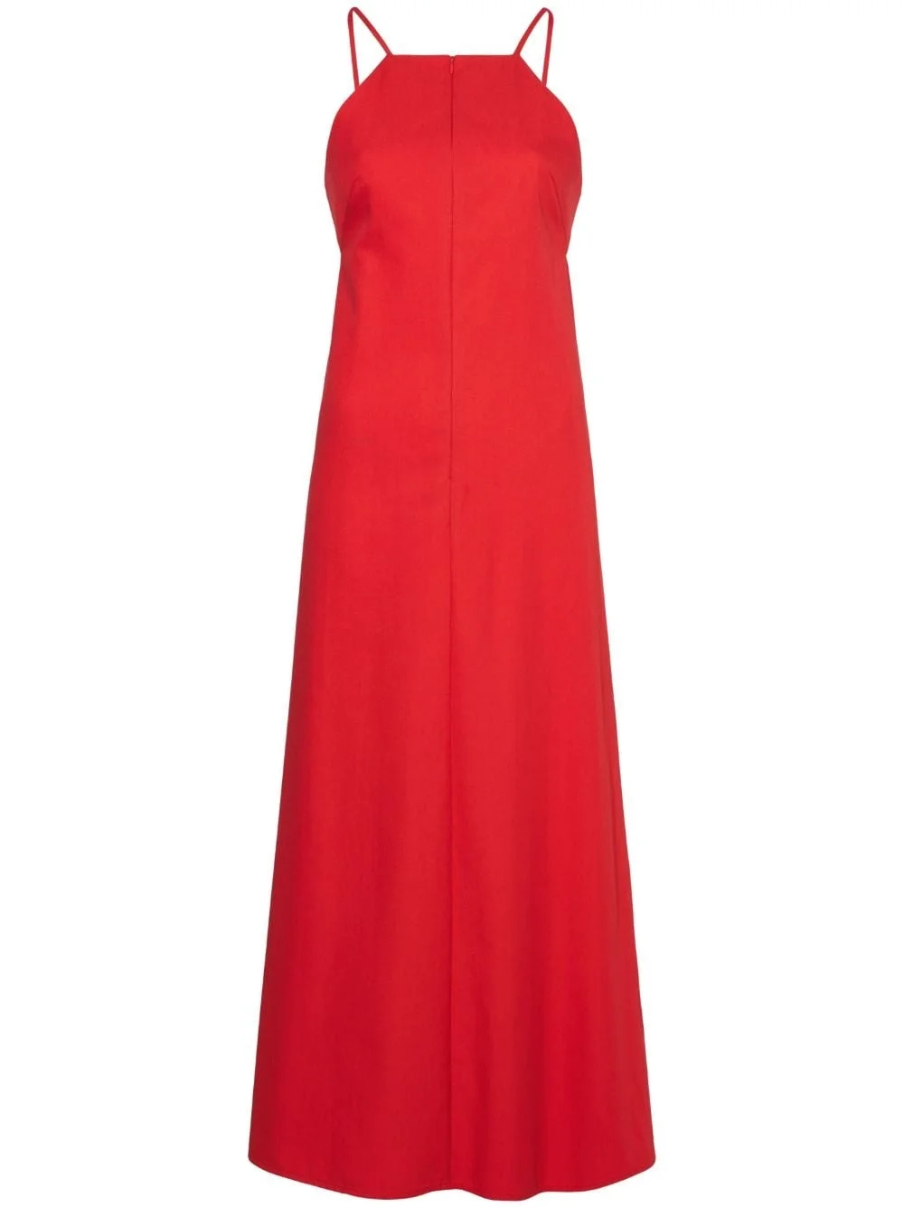 cut-out detailing sleeveless dress - 1