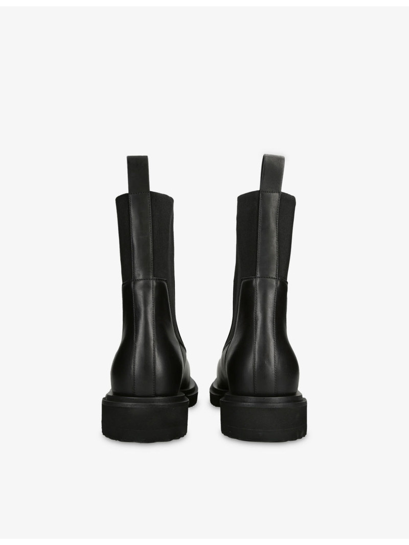 Rick Owens Beatle Gabe Leather Boots outlook