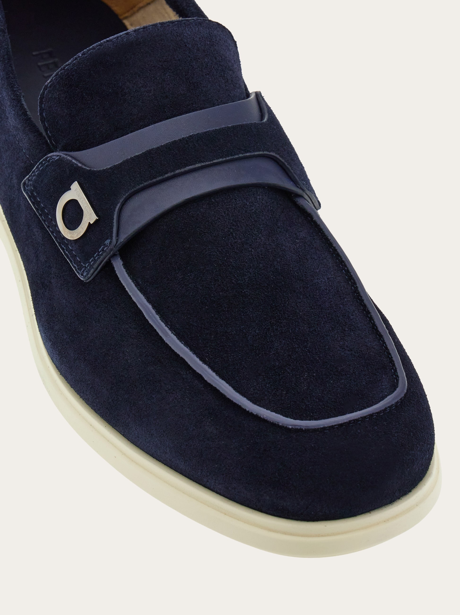 Deconstructed loafer with Gancini ornament - 7