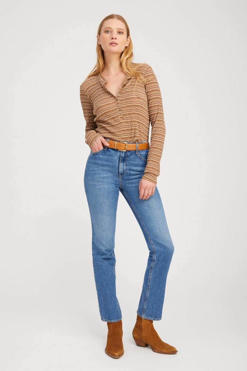 SPRWMN EDITH SLIM STRAIGHT DENIM outlook