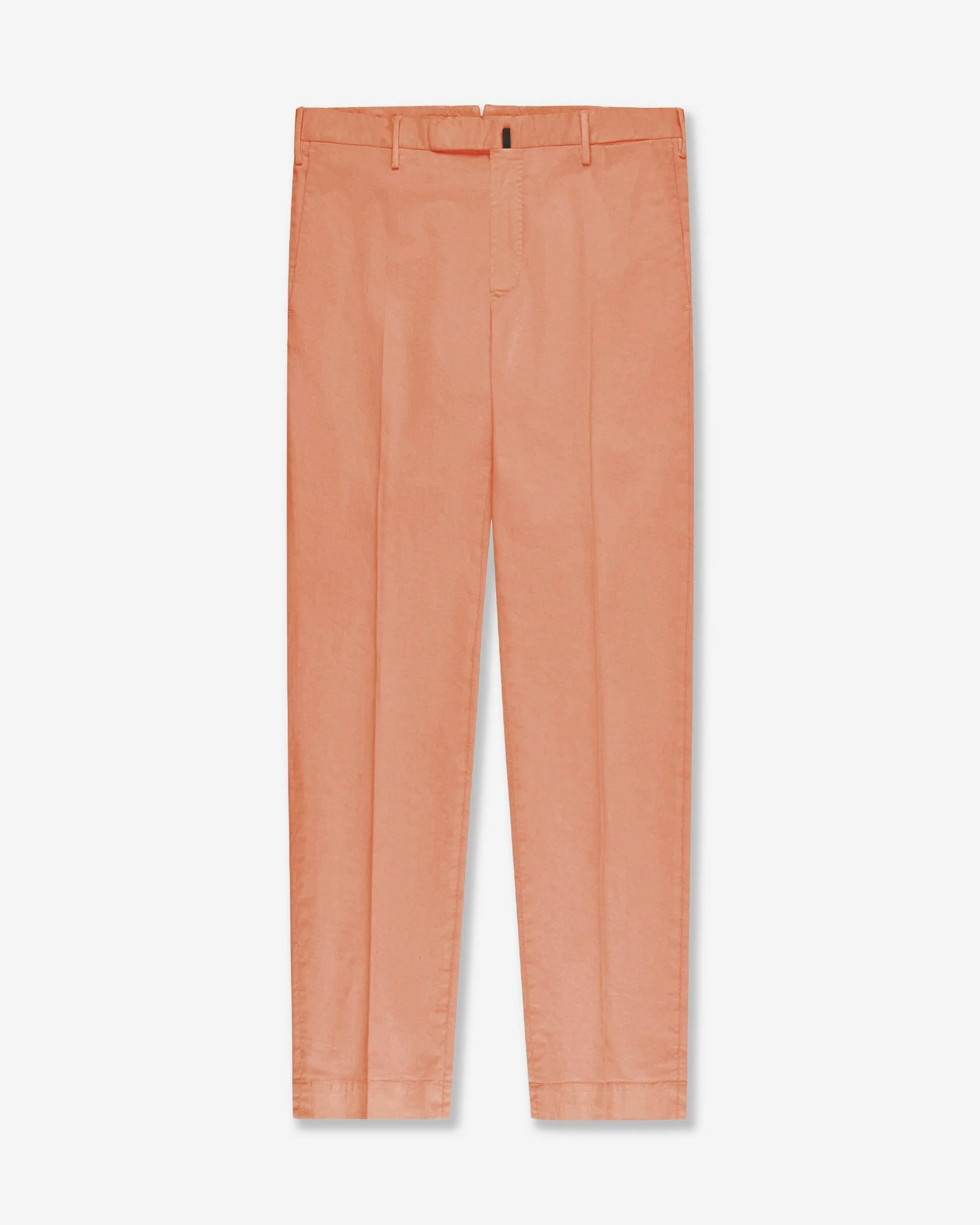 Slim fit organic cotton trousers - 1