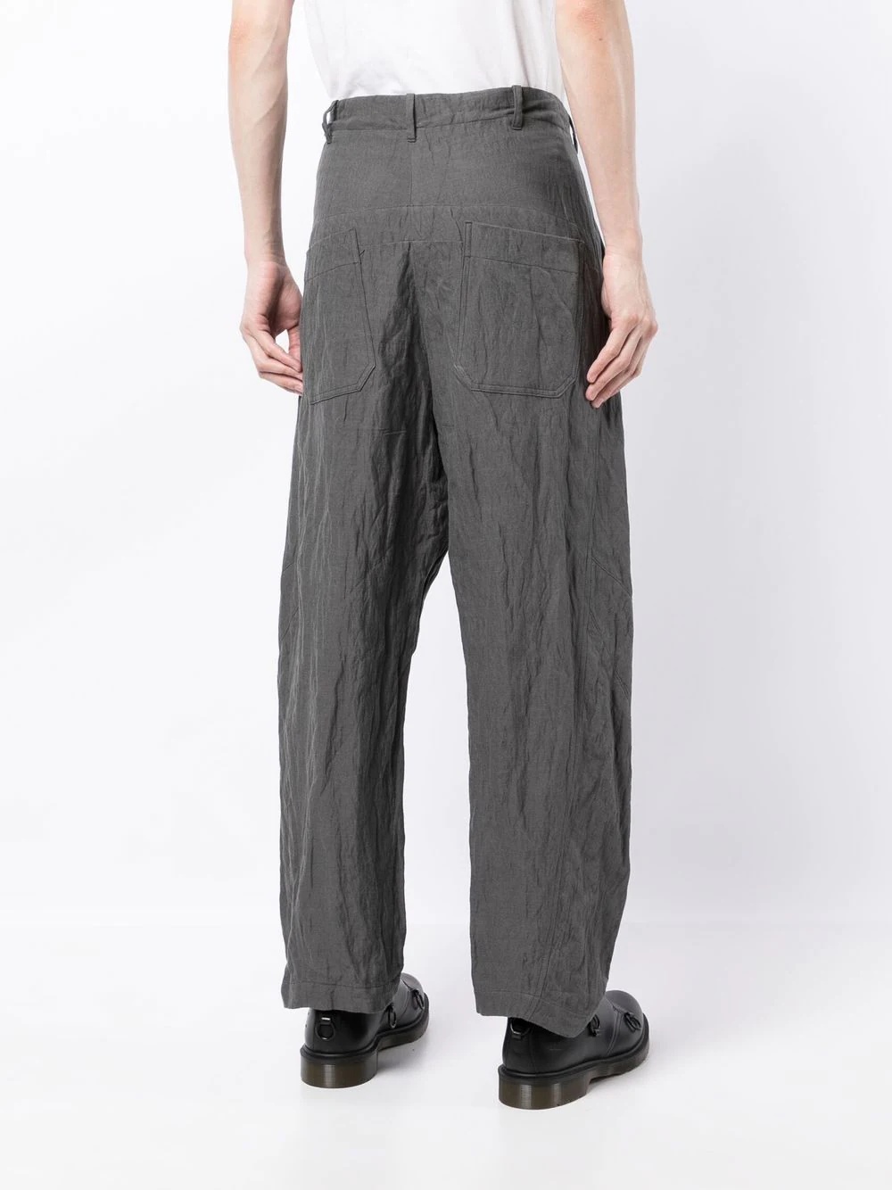 Arc four-pocket straight trousers - 5