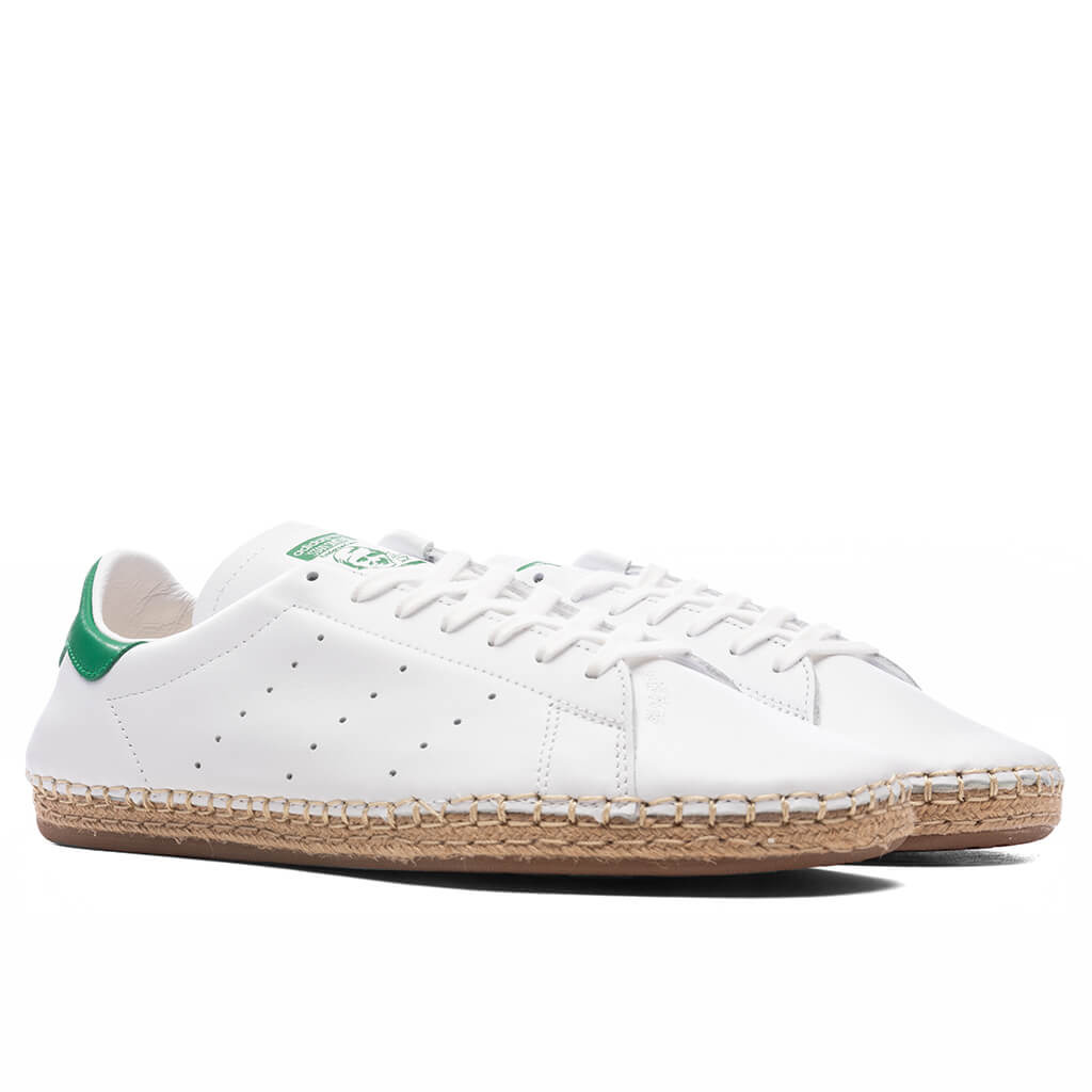 ADIDAS ORIGINALS X CLOT STAN SMITH BY EDISON CHEN - CLOUD WHITE/GREEN - 2