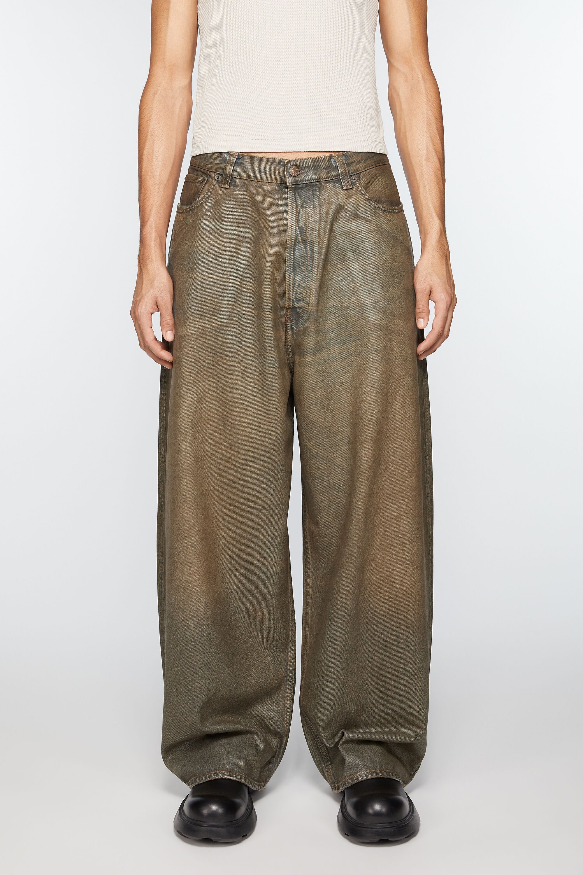 Super baggy fit jeans - 2023 - Mid blue - 2