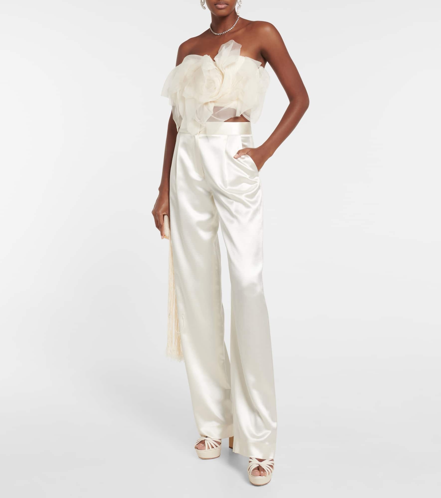 Macie silk organza bustier - 2