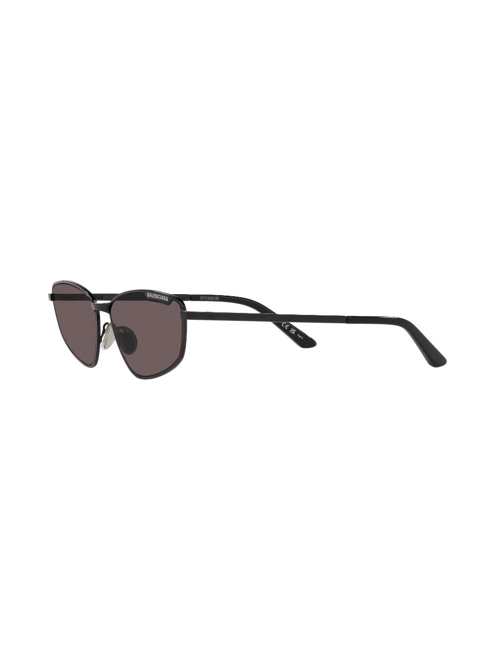 logo-engraved rectangular-frame sunglasses - 3