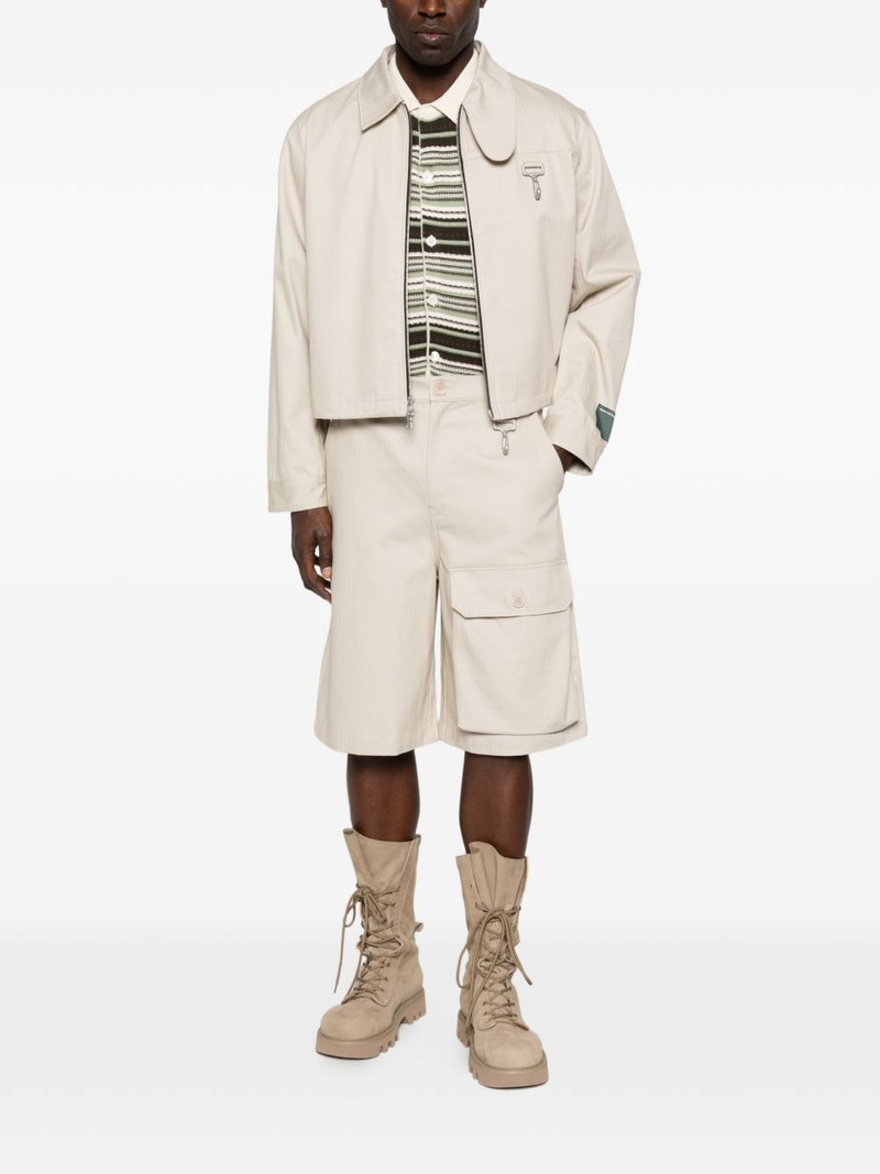 REESE COOPER® herringbone cargo shorts outlook