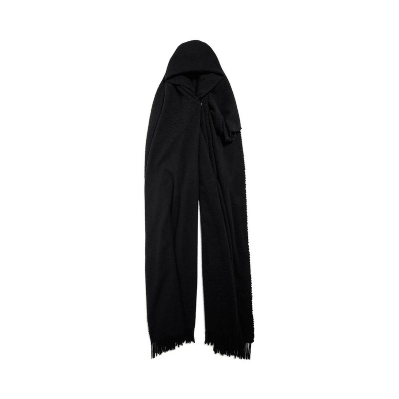 Women's Oversized Scarf  in Black 1
