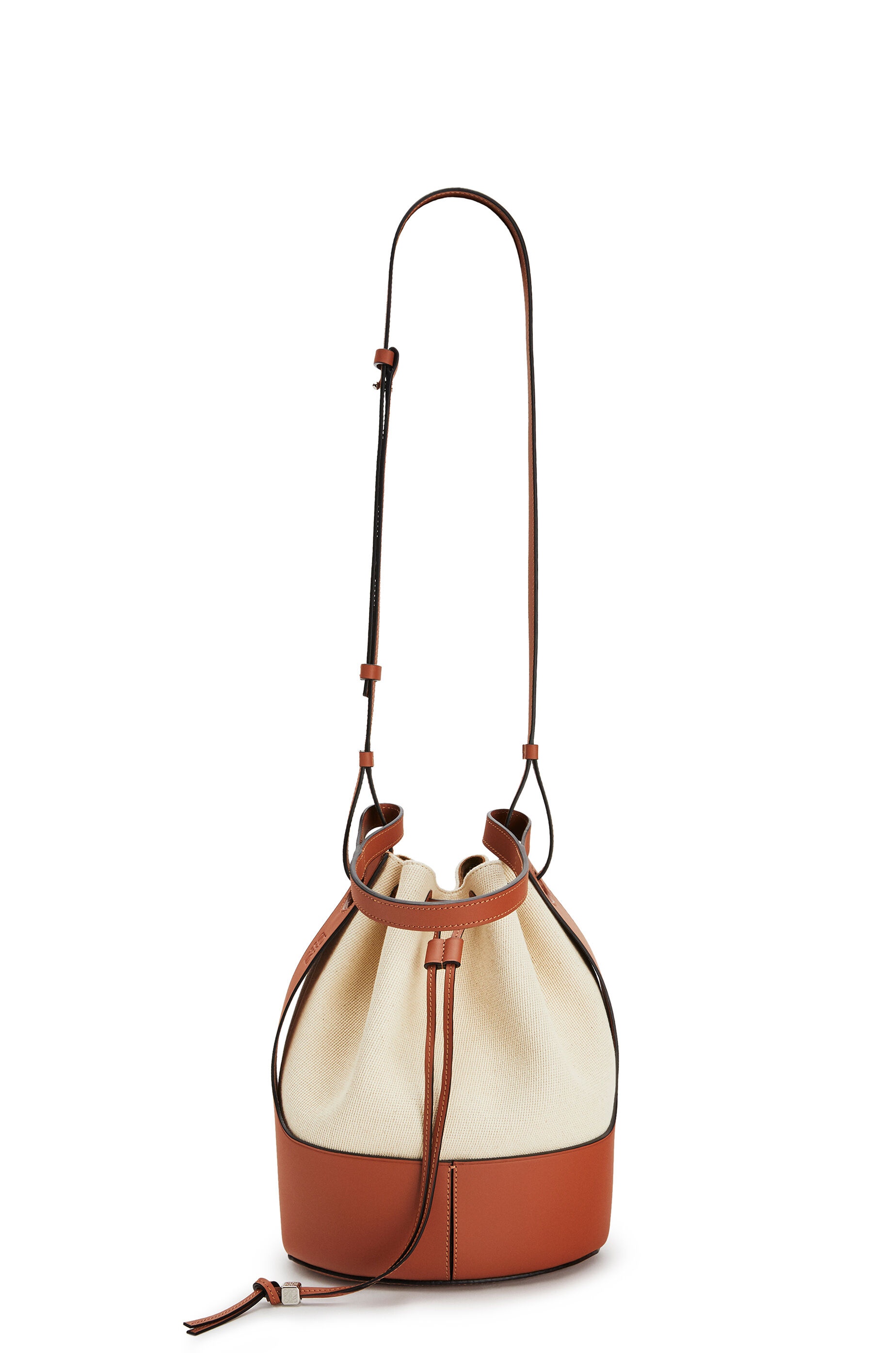 Small Balloon bag in canvas and calfskin - 4