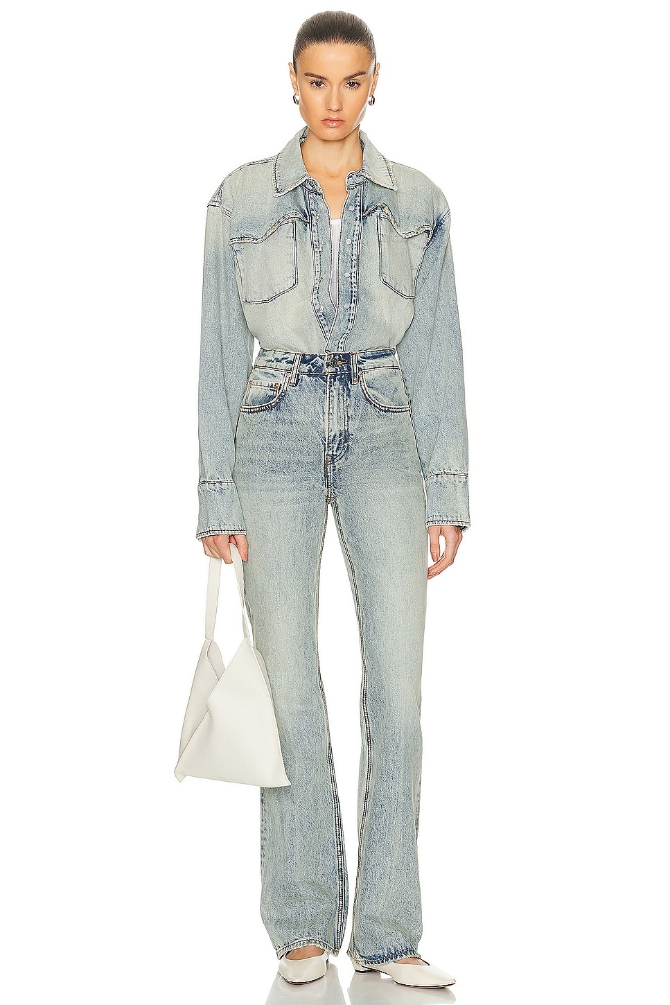 Melanie High Rise Boot Cut - 4