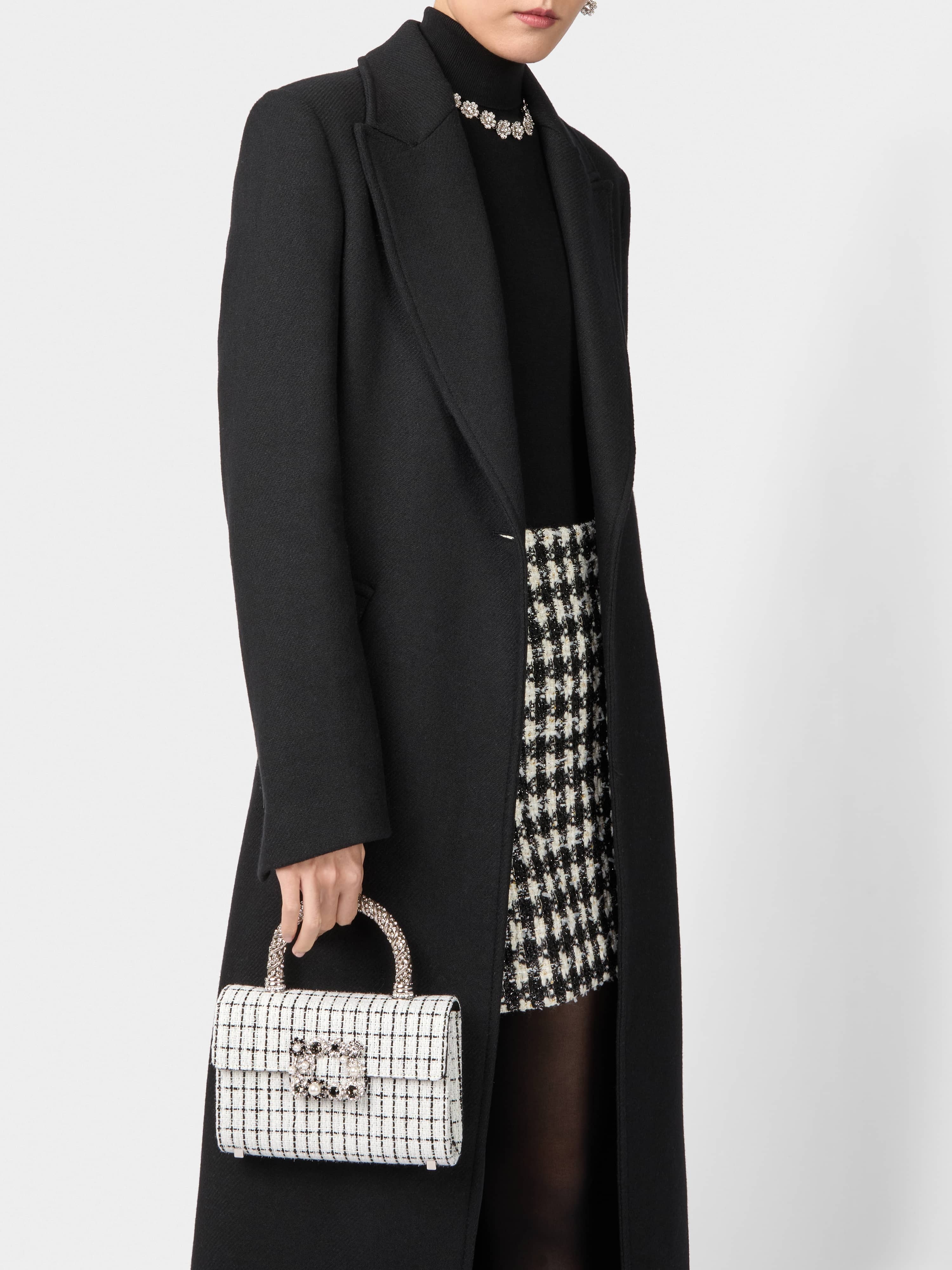 Jewel Efflorescence Mini Bag in tweed - 9