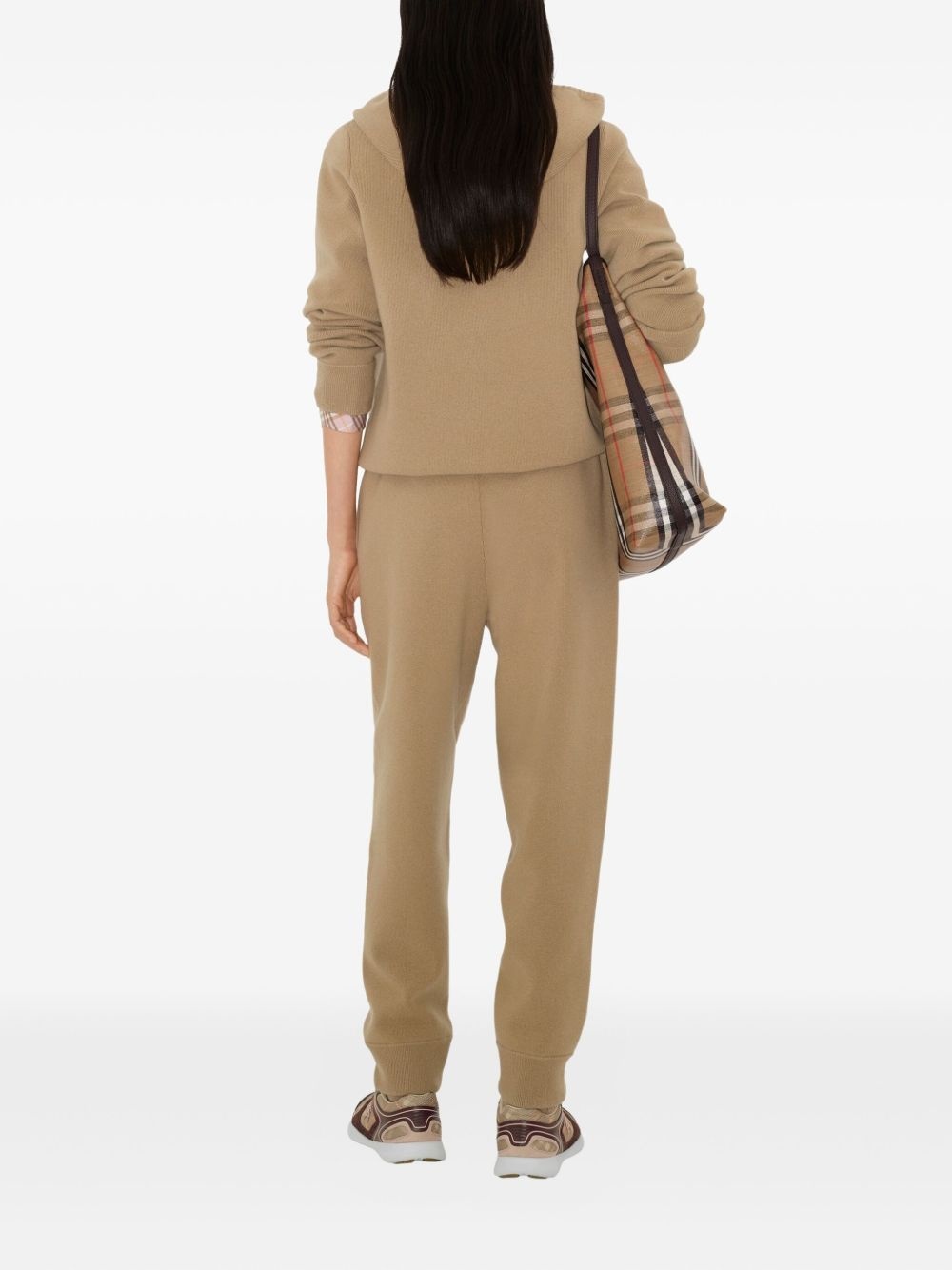 wool-blend track pants - 3