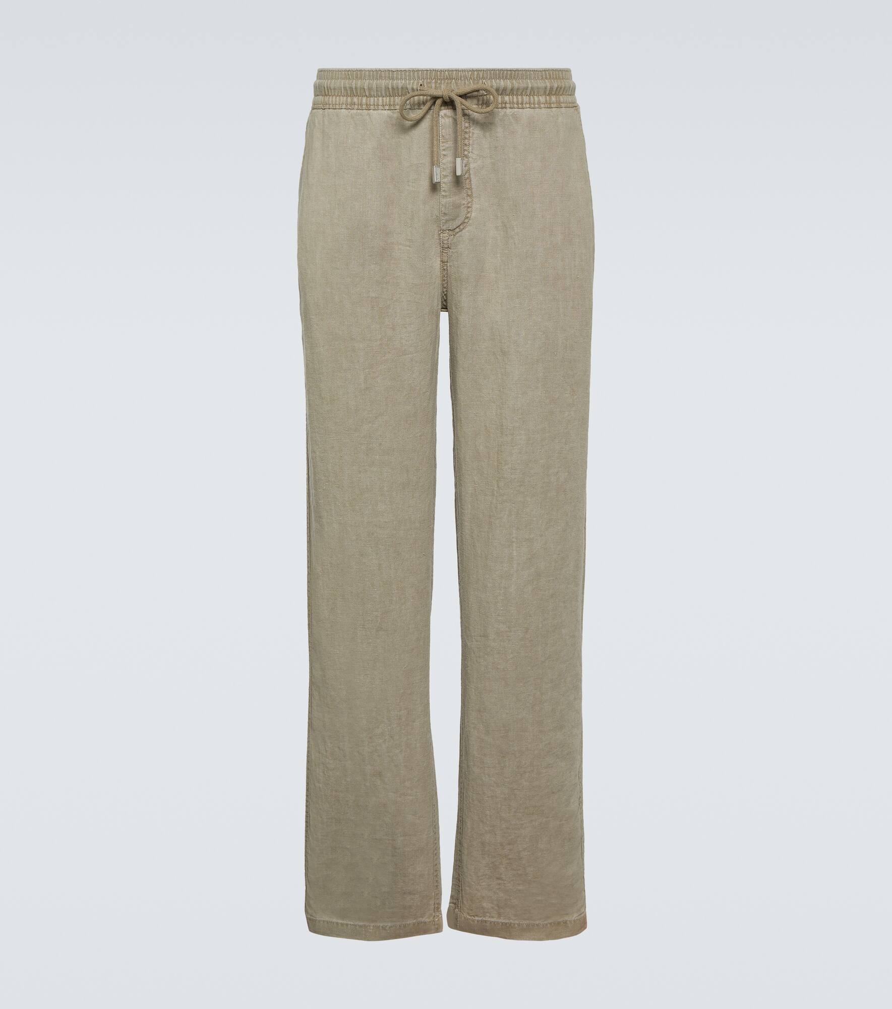 Pacha linen straight pants - 1
