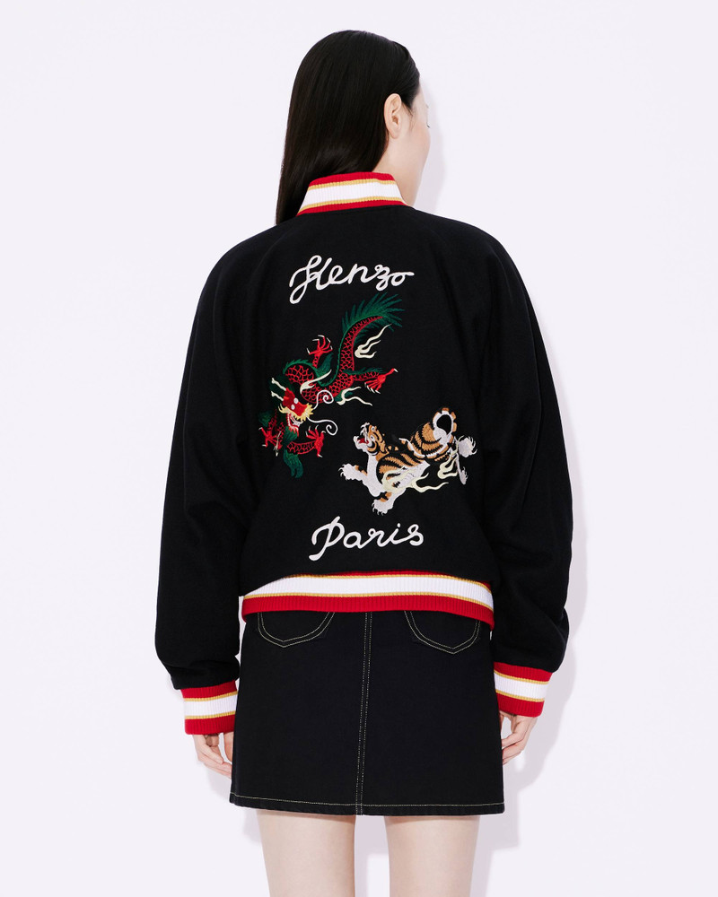'Year of the Dragon' reversible embroidered genderless jacket 13