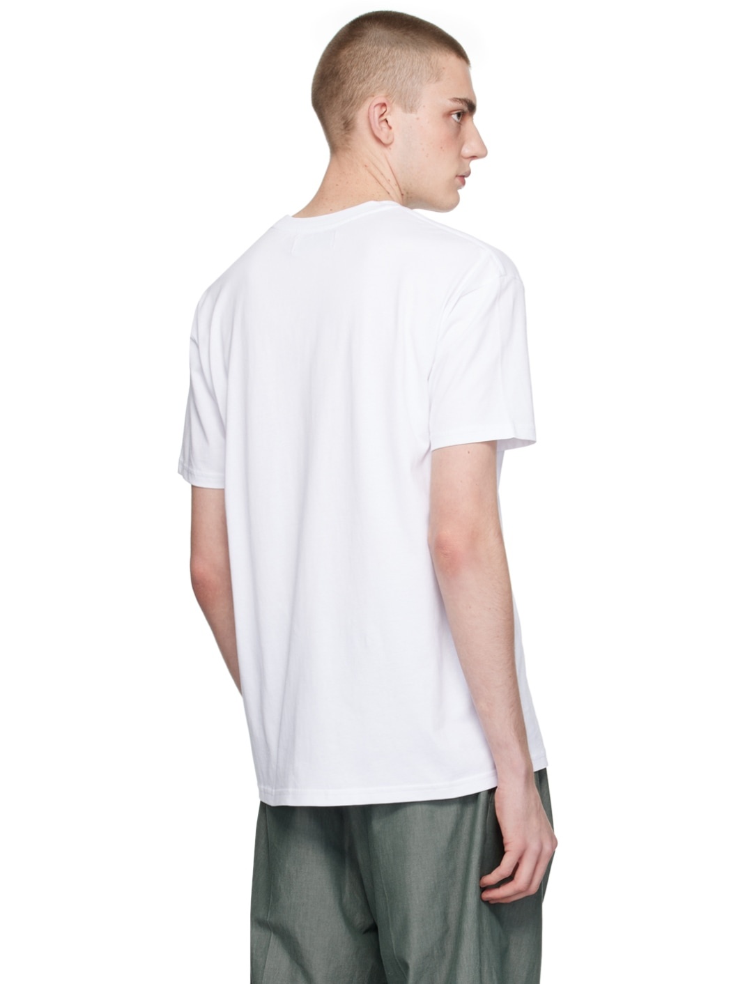 White Summer Classic T-Shirt - 3