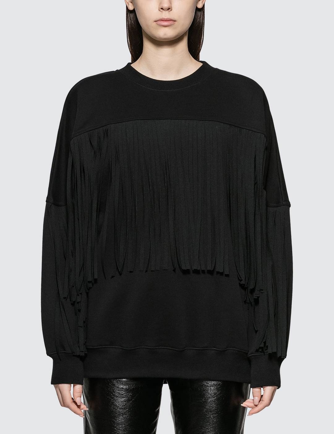 Fringe Logo Sweatshirt - 1