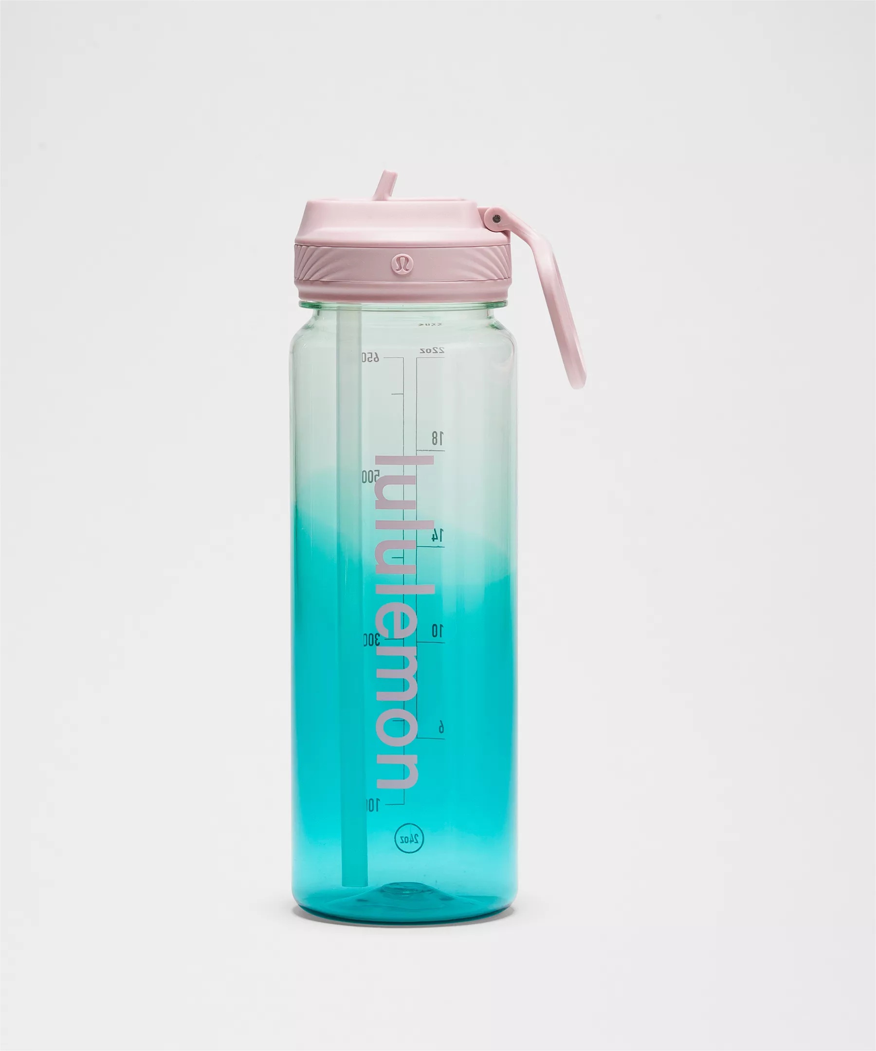Back to Life Clear Bottle 24oz *Straw Lid - 1