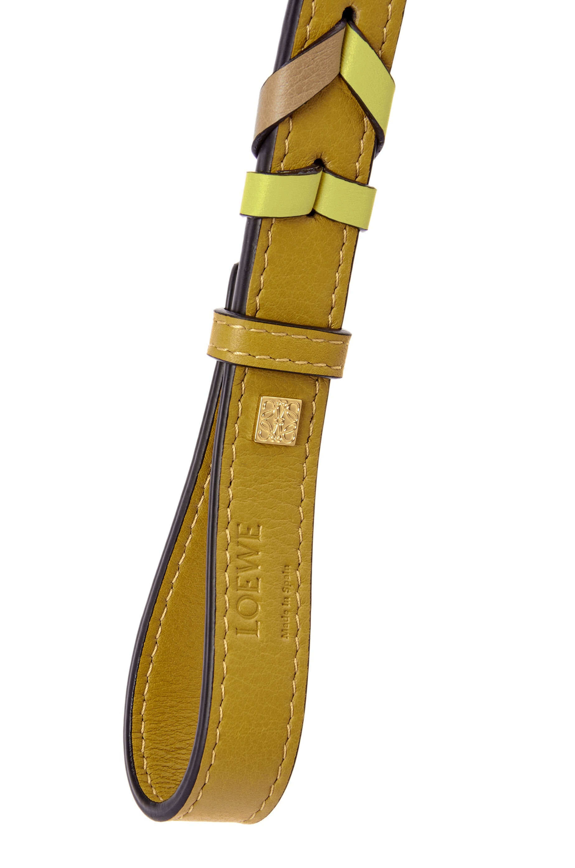 Short braided strap in classic calfskin - 3