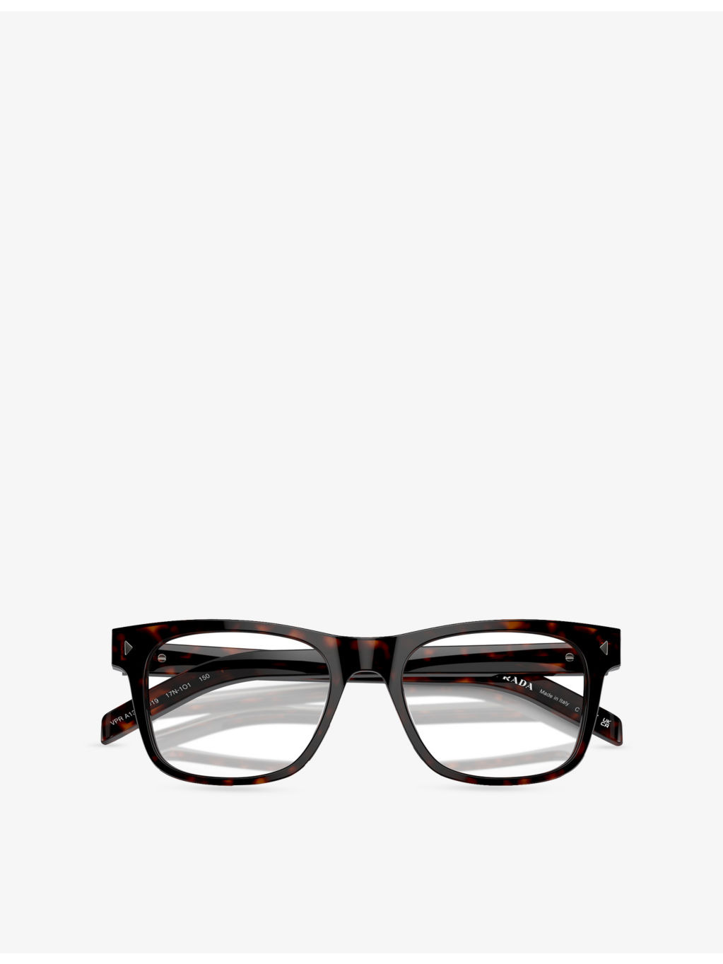 PRA13V Pillow-Frame Tortoiseshell Acetate Optical Glasses - 5
