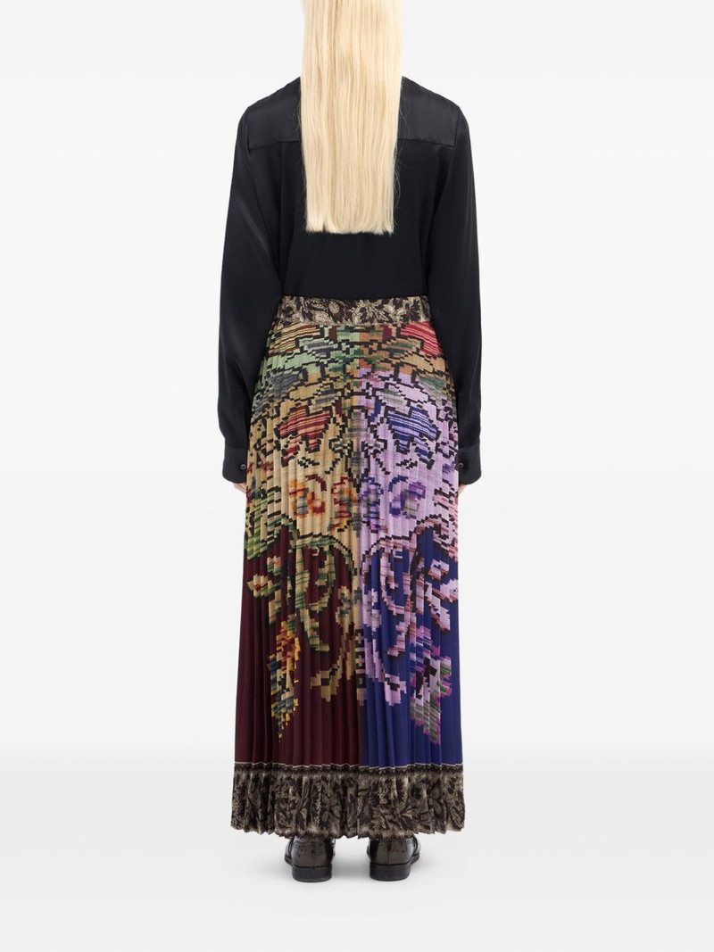 pleated floral-print skirt 3