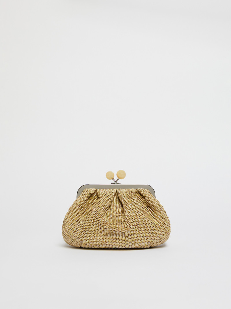 PALMAS Small raffia-effect Pasticcino Bag 3