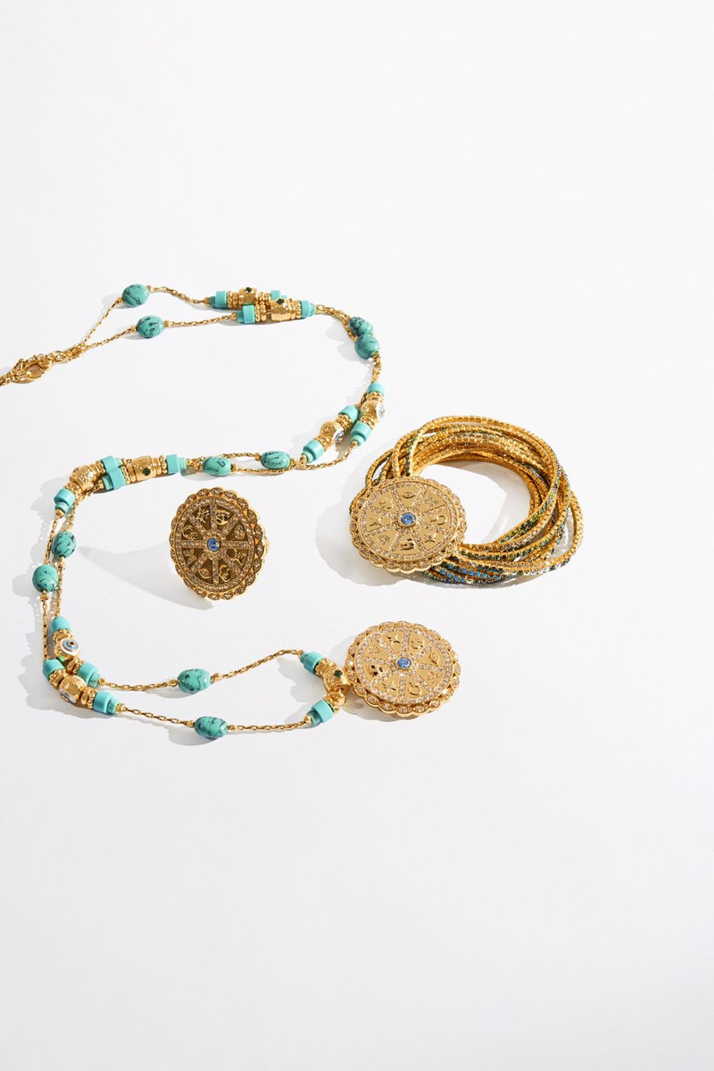 BOHEMIAN BABYLON STRETCH BROOCH BRACELET 3