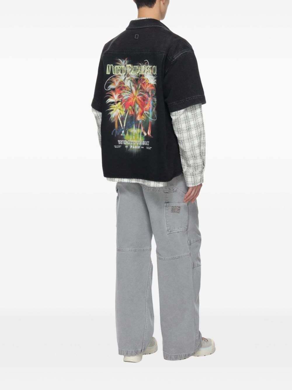 cotton-blend shirt - 4