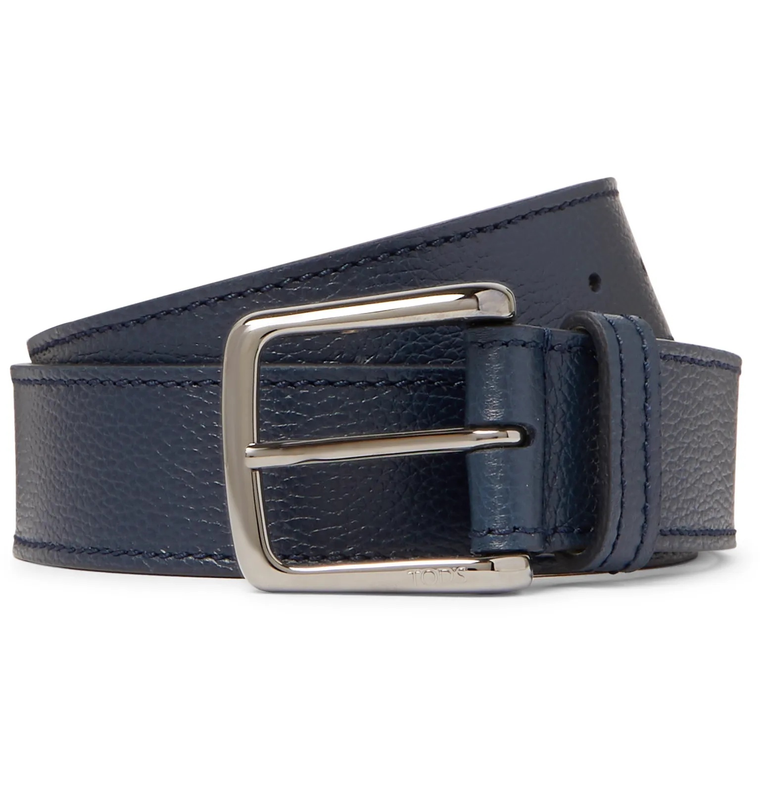 3.5cm Full-Grain Leather Belt - 1