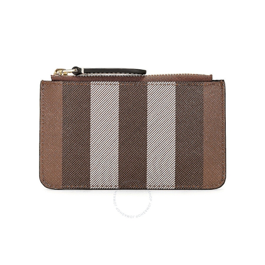 Burberry Dark Birch Brown Kelbrook Zip Coin Purse - 1