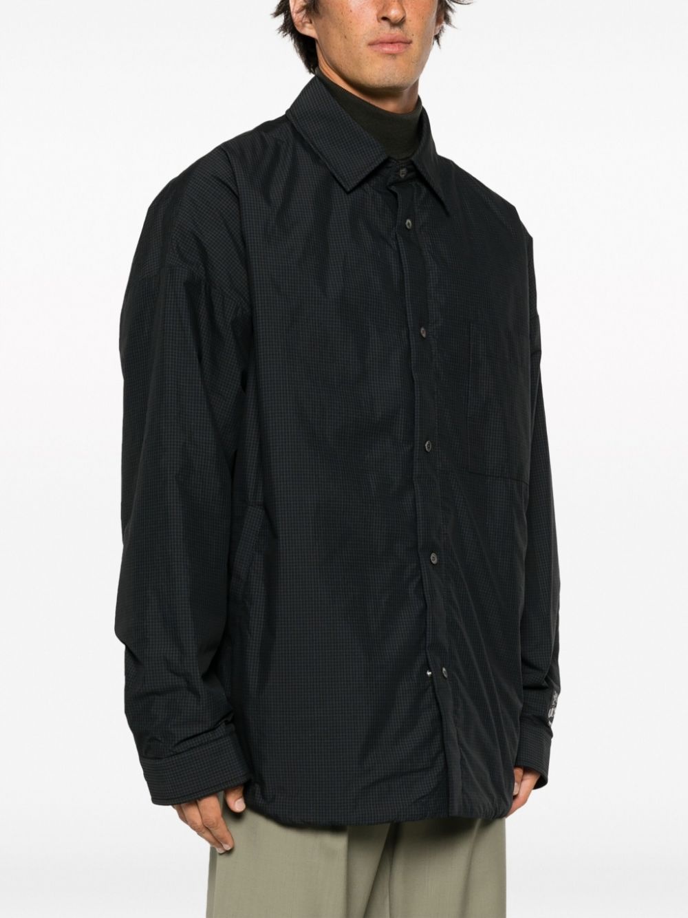 padded shirt jacket - 3