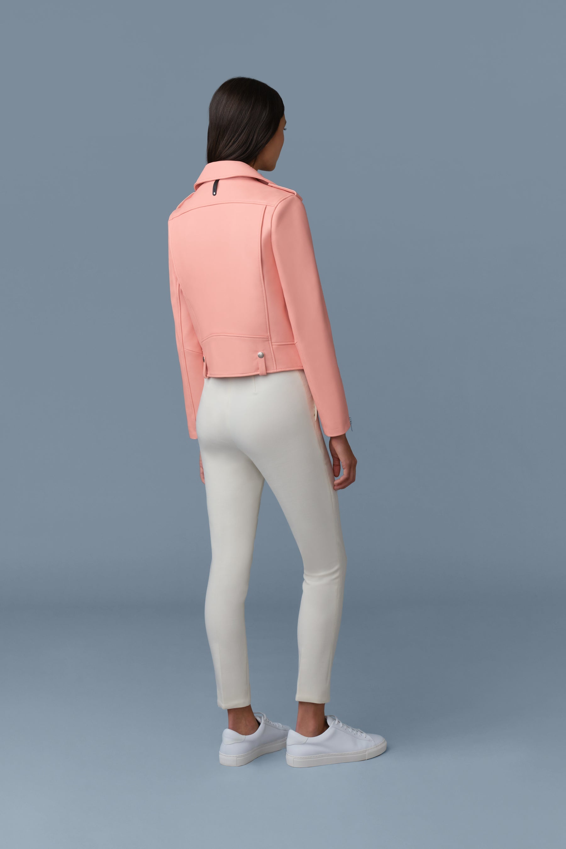 BAYA (R) Leather biker jacket - 4