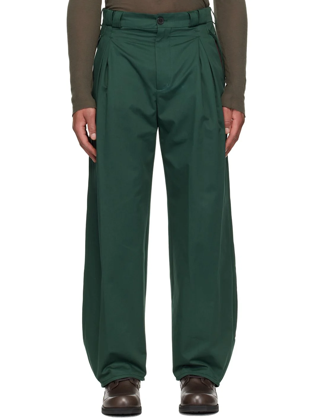 Green Halics Trousers - 1