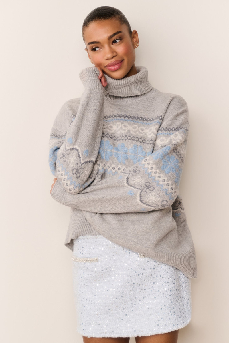 Sonda Sequin Tweed Mini Skirt 7