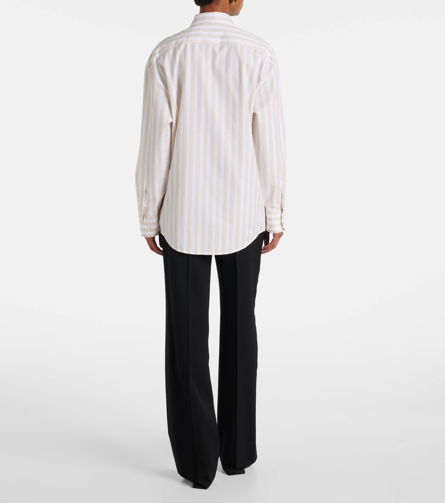 Cassandre striped cotton shirt - 3