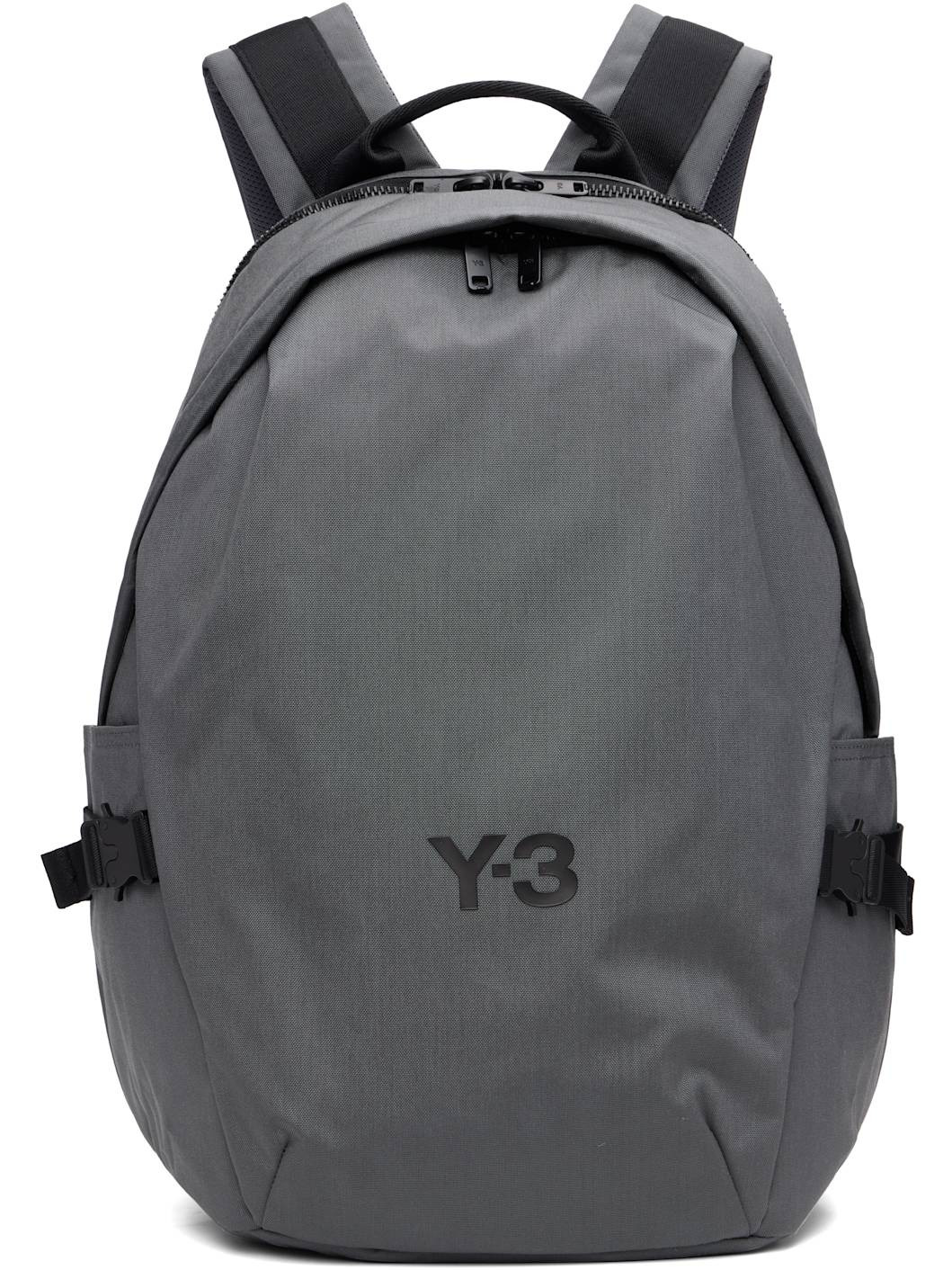 Gray Staple Backpack - 1