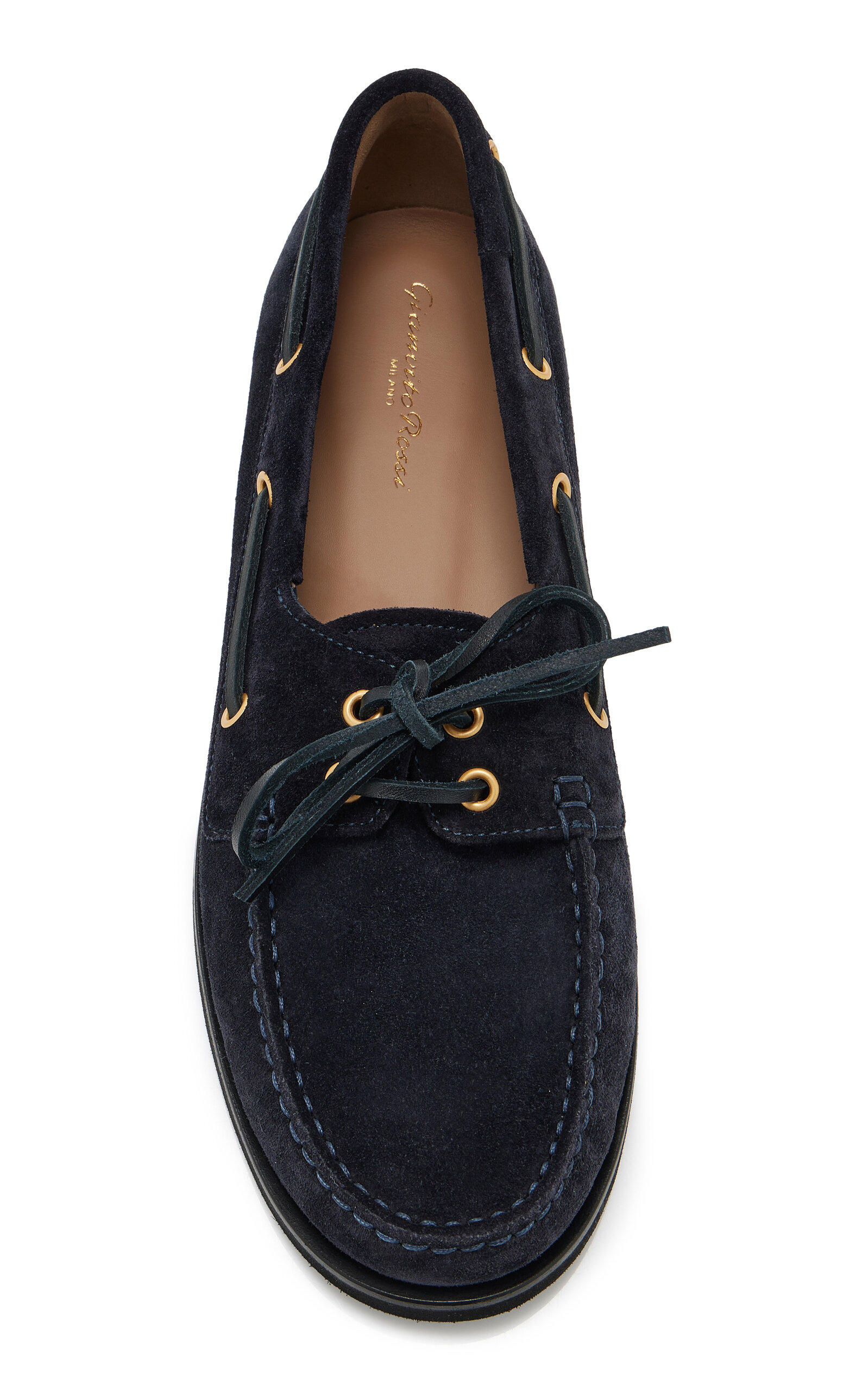 Vandèe Suede Boat Shoes navy - 3
