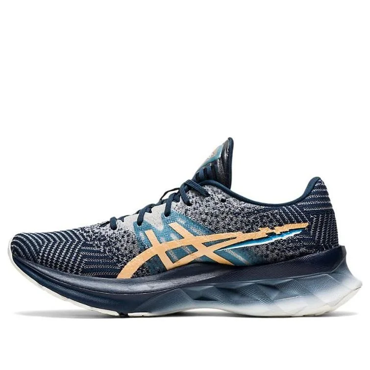(WMNS) ASICS Novablast 'Pixel Noise - French Blue Champagne' 1012B006-400 - 1