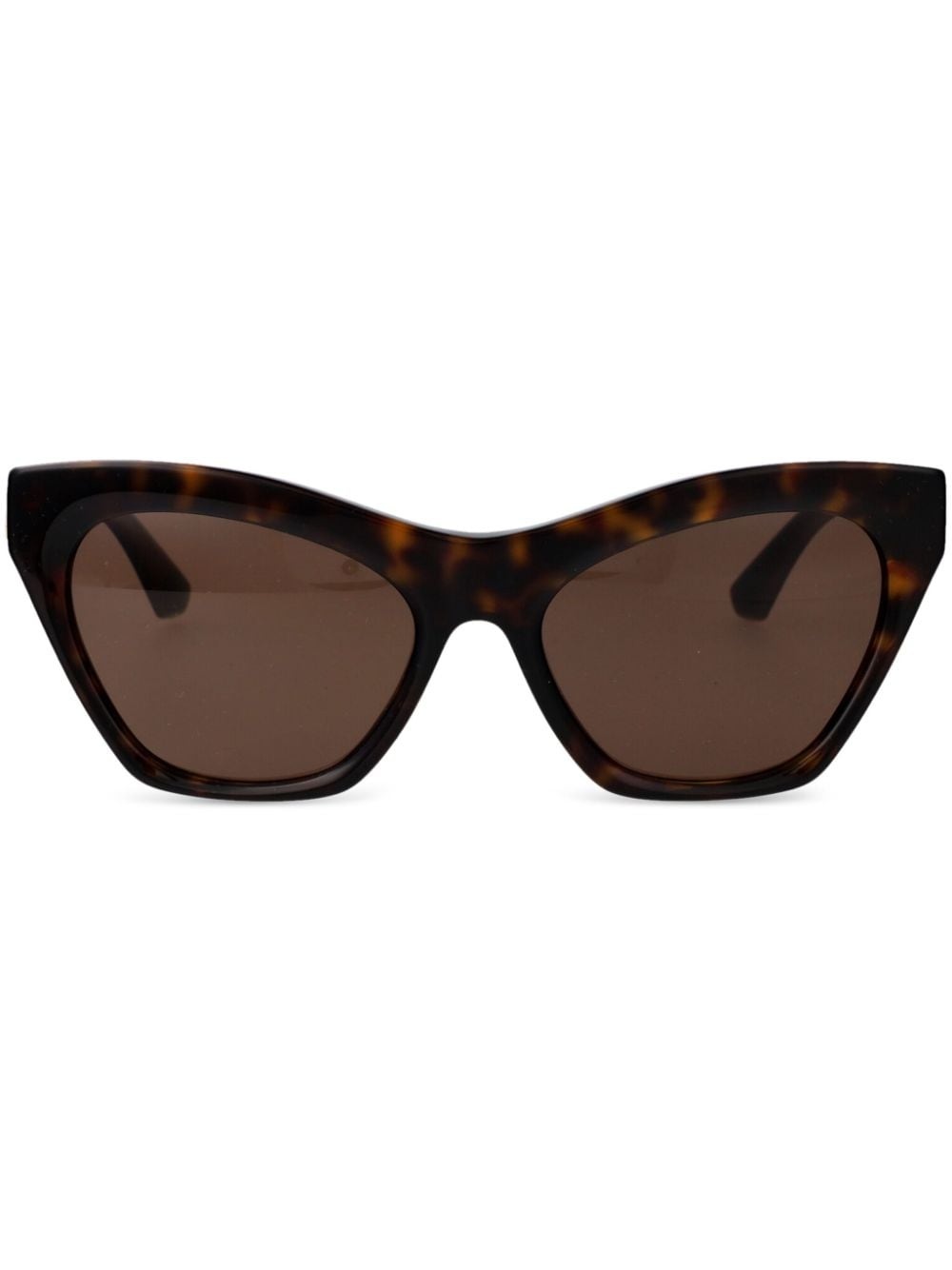 tortoiseshell cat-eye frame sunglasses - 1