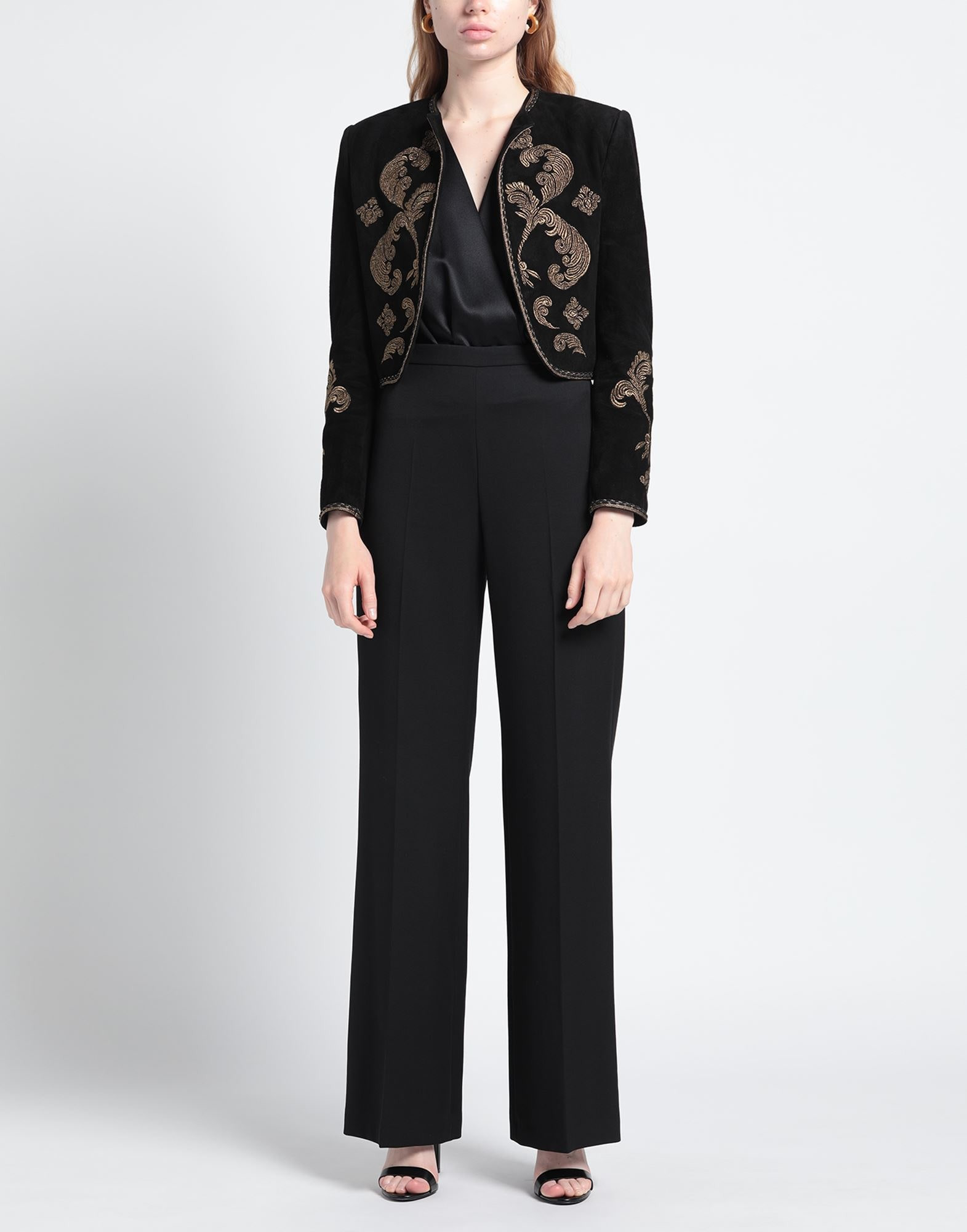 Black Women's Blazer - 3