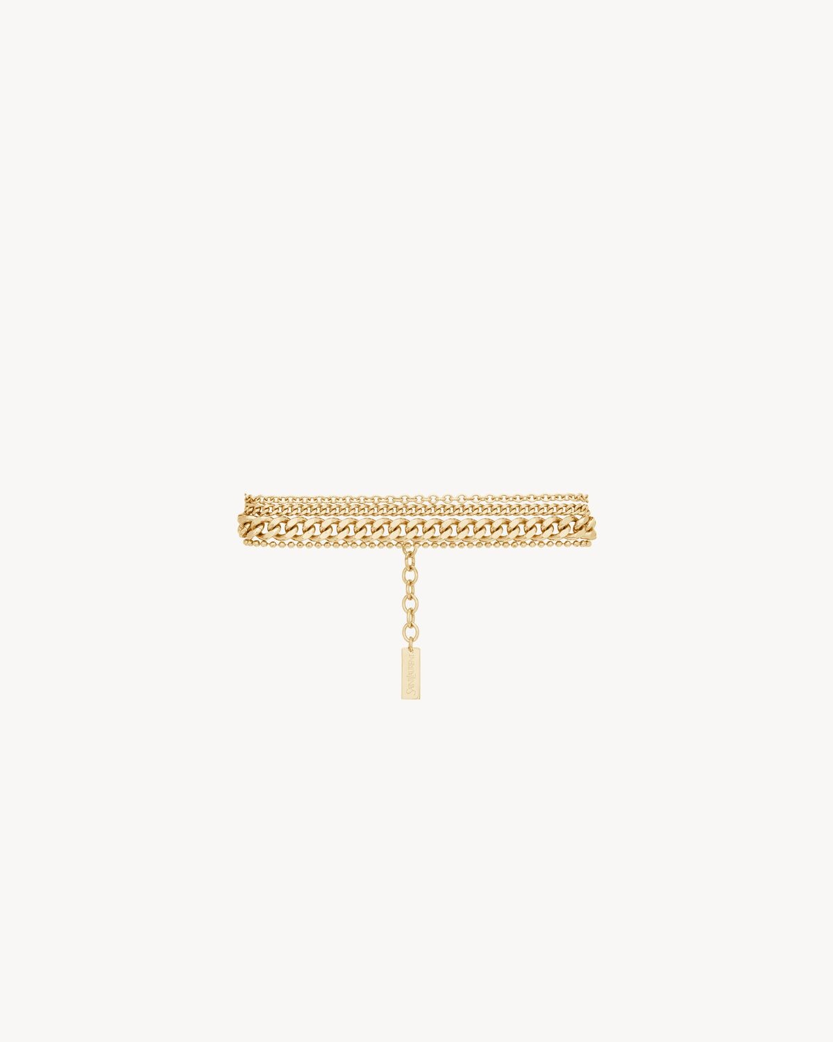 MULTI-CHAIN BRACELET IN 18K YELLOW GOLD - 2