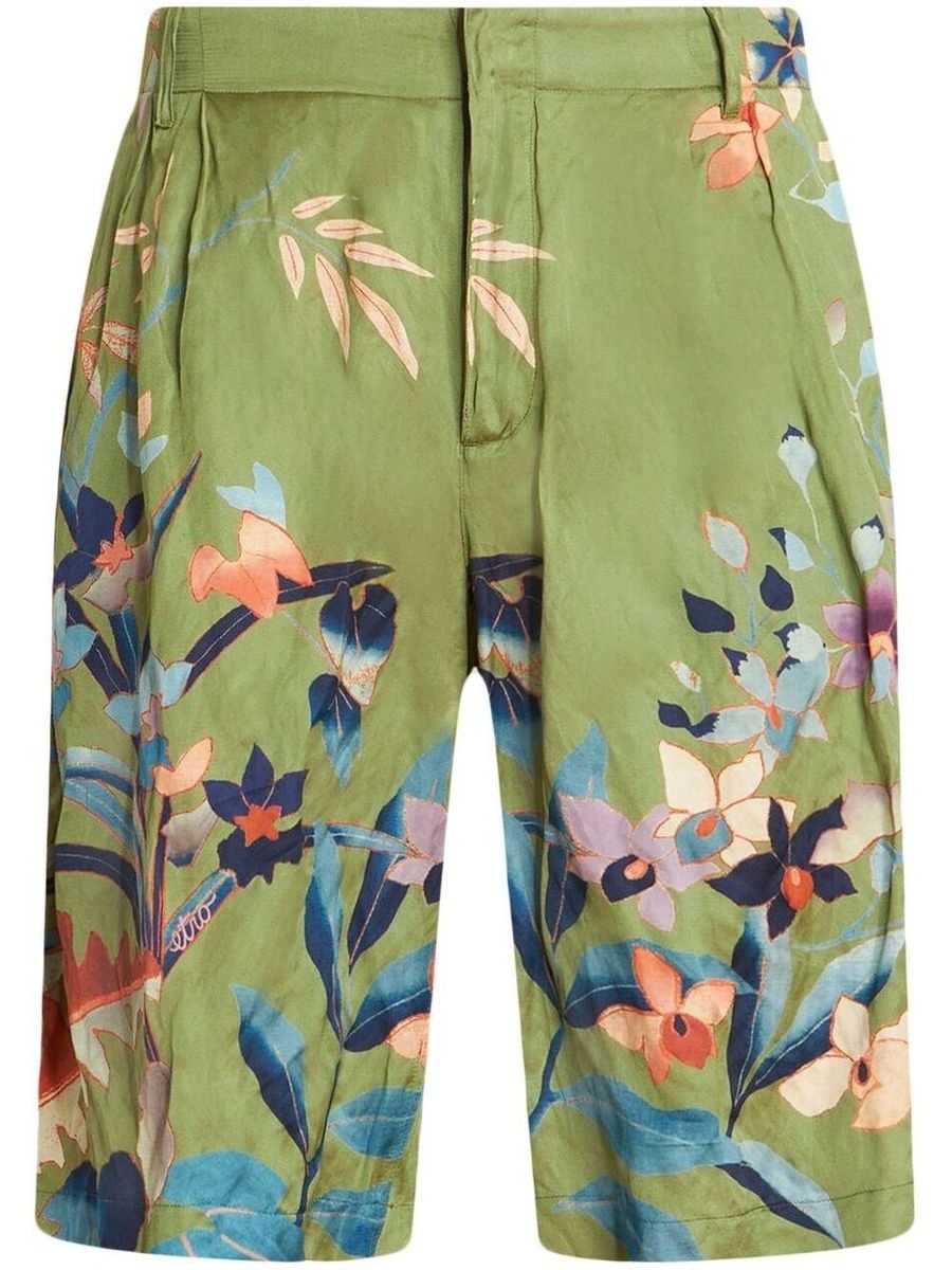 Etro Printed Shorts - 1