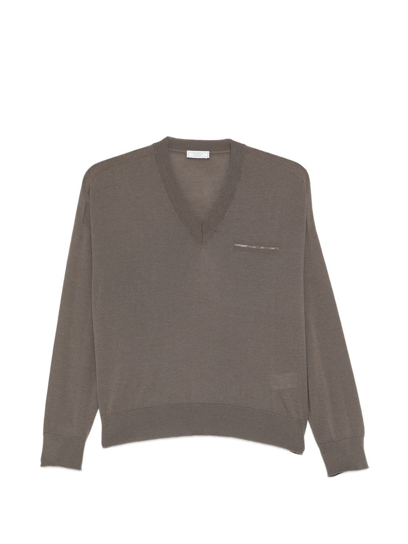 V-neck sweater 1