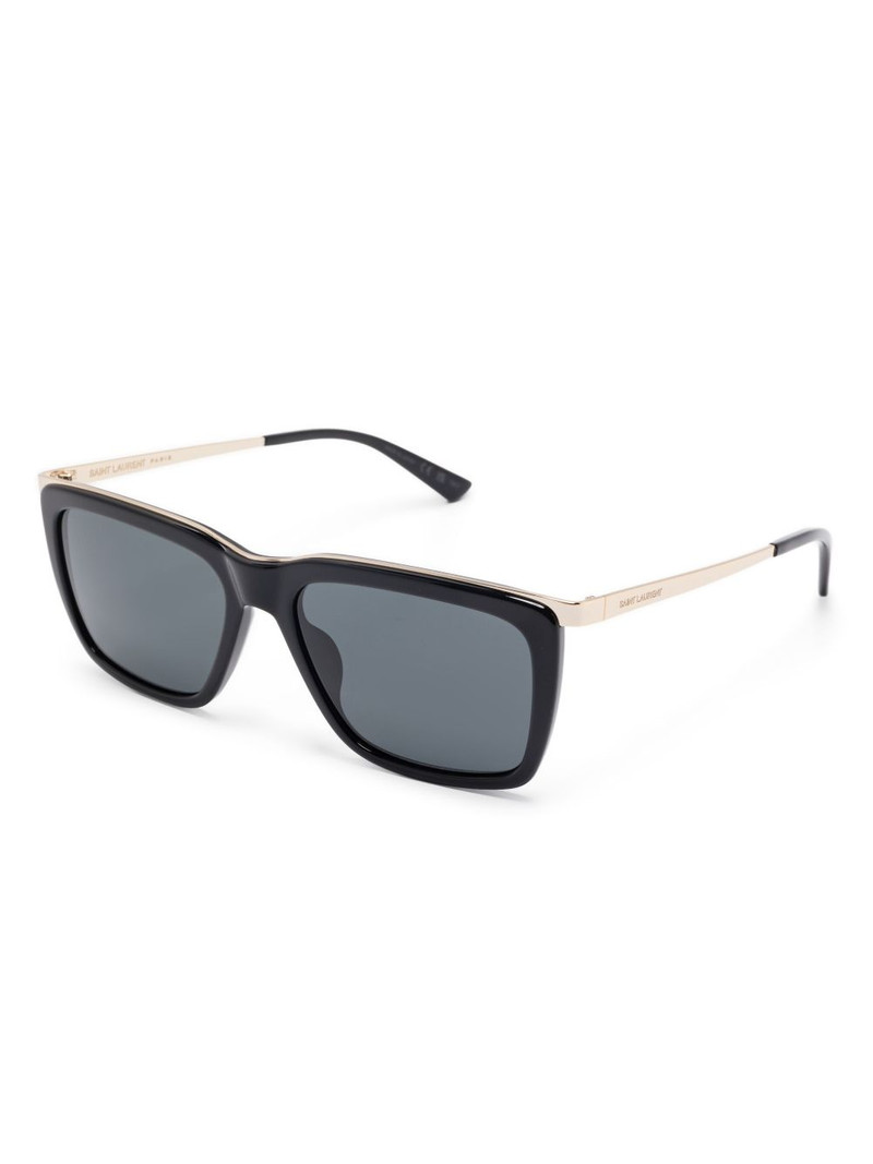 SAINT LAURENT square-frame sunglasses outlook