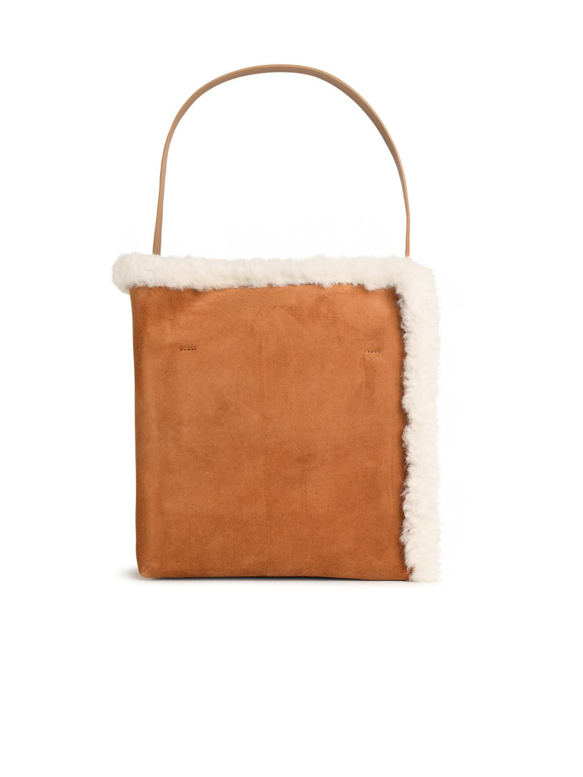 Marni 'Museo' Brown Suede Bag Women - 3
