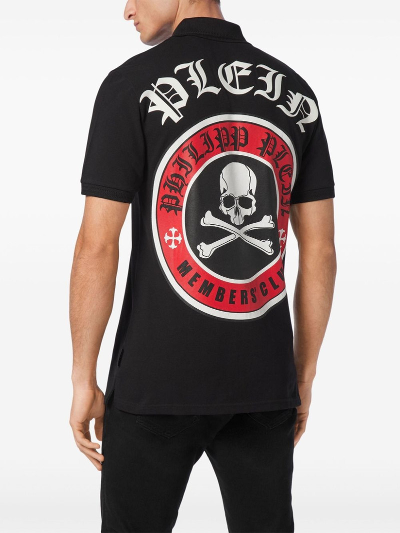 logo-print cotton polo shirt 4