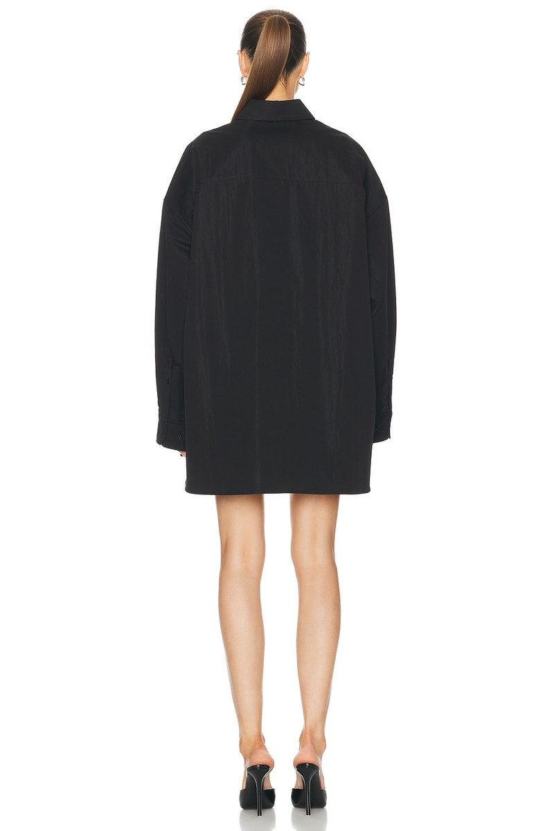 WARDROBE.NYC Drill Shirt Mini Dress outlook