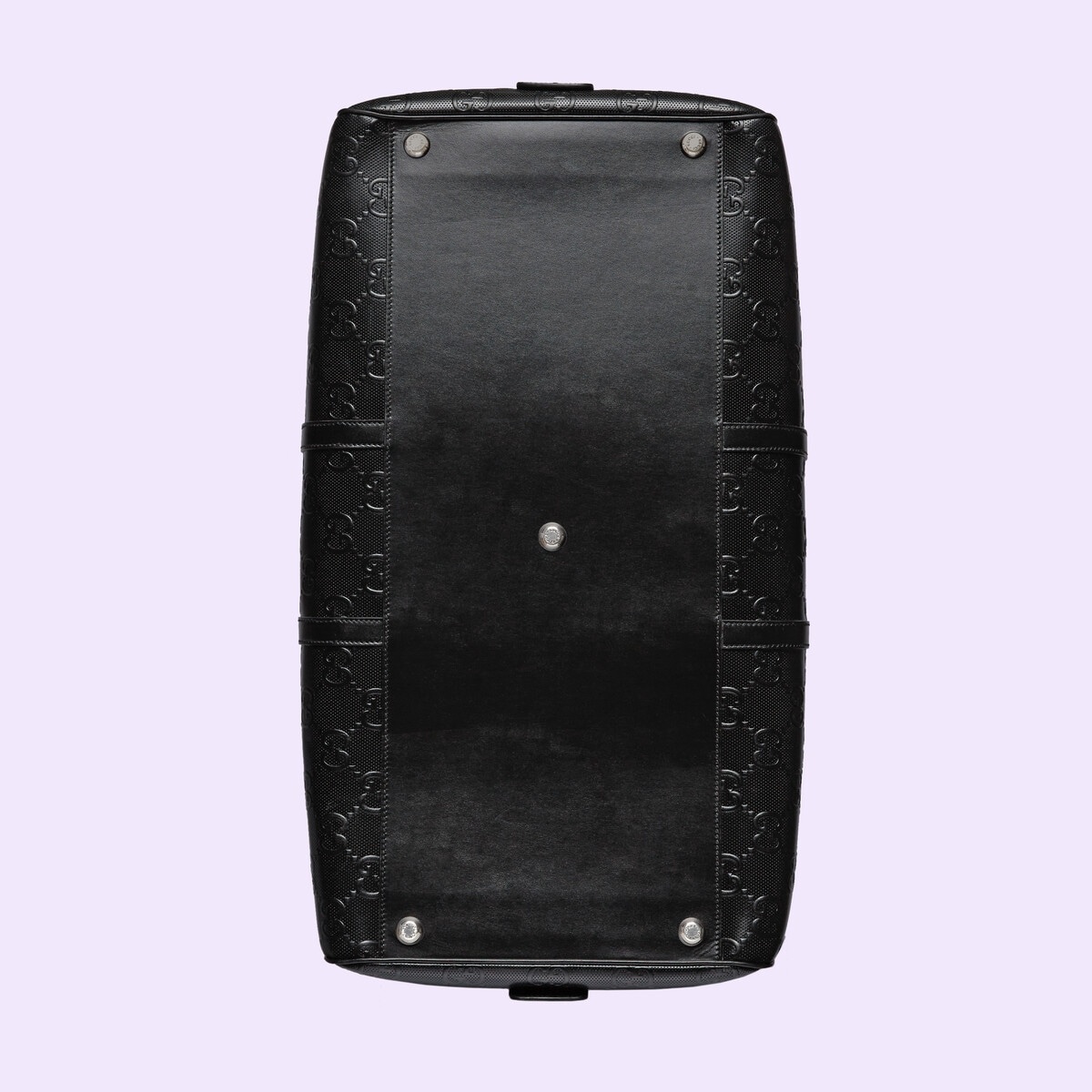 GG embossed maxi duffle bag - 8